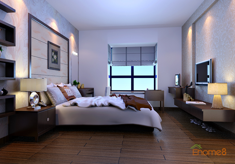 家裝效果圖－臥室裝修設(shè)計圖片1.jpg