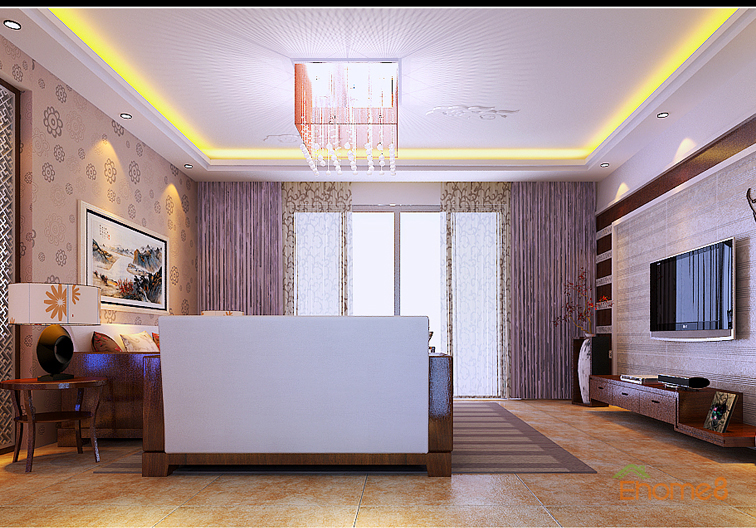家裝效果圖－客廳裝修設(shè)計(jì)圖片3.jpg
