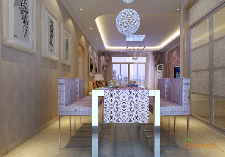 家裝效果圖－餐廳裝修設(shè)計(jì)圖片13.jpg