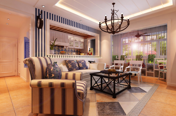 家裝效果圖－地中海風(fēng)格客廳裝修設(shè)計圖片2.png
