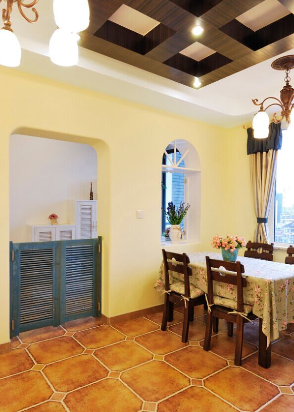 家裝效果圖－地中海風(fēng)格餐廳裝修效果圖.jpg