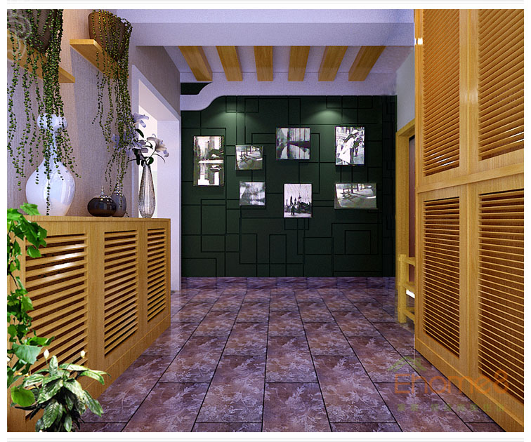 入戶花園玄關(guān)裝修效果圖