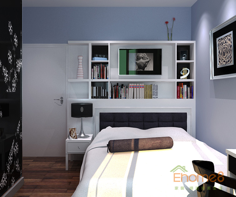 兩房一廳歐式經(jīng)典兒童房裝修效果圖2