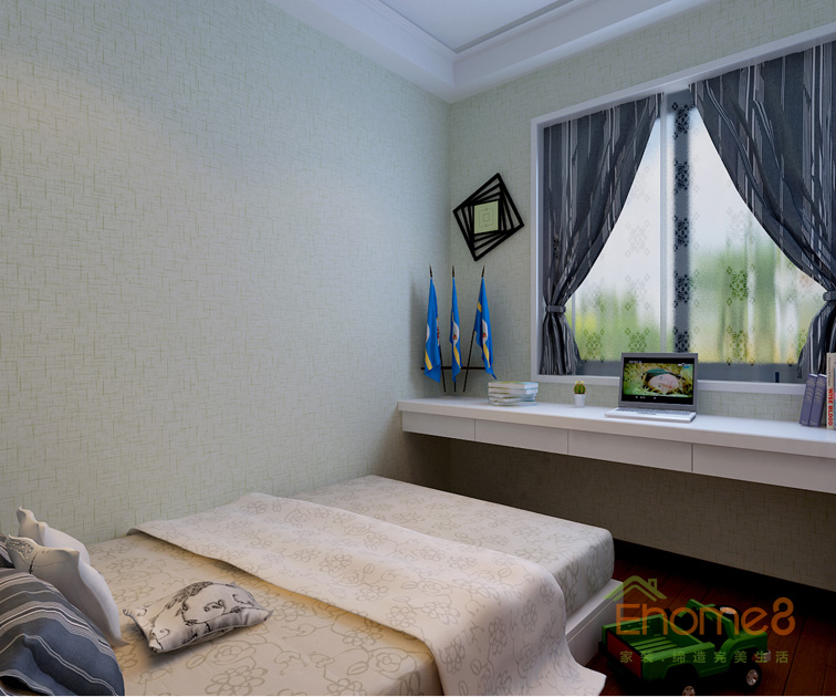 142㎡四房一廳法式風(fēng)格兒童房裝修效果圖22632